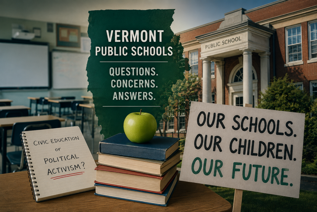 Vermont schools and activism debate